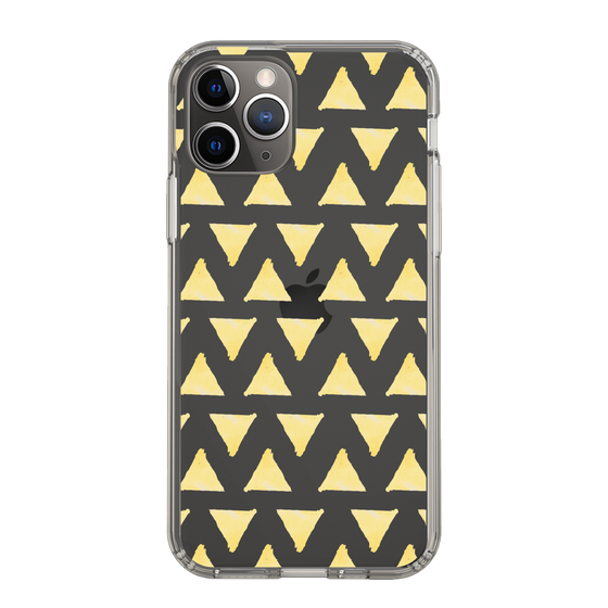 Slim Protection Case［ Original - Favorite Color Triangle - Yellow ］