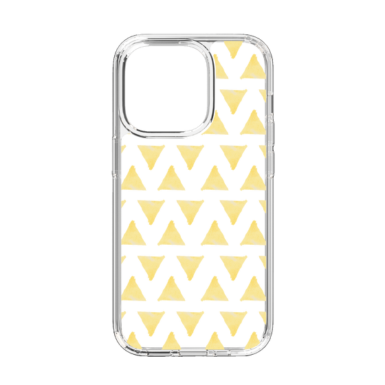 Slim Protection Case［ Original - Favorite Color Triangle - Yellow ］