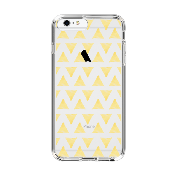Slim Protection Case［ Original - Favorite Color Triangle - Yellow ］