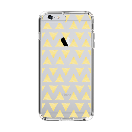 Slim Protection Case［ Original - Favorite Color Triangle - Yellow ］