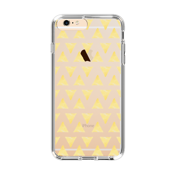 Slim Protection Case［ Original - Favorite Color Triangle - Yellow ］