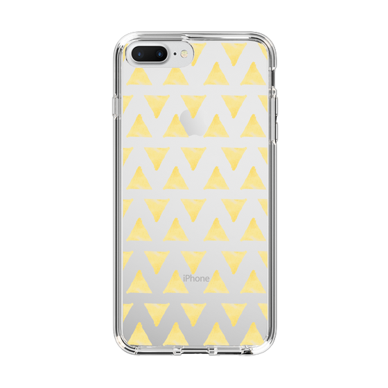 Slim Protection Case［ Original - Favorite Color Triangle - Yellow ］