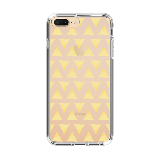Slim Protection Case［ Original - Favorite Color Triangle - Yellow ］