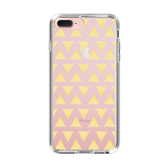Slim Protection Case［ Original - Favorite Color Triangle - Yellow ］