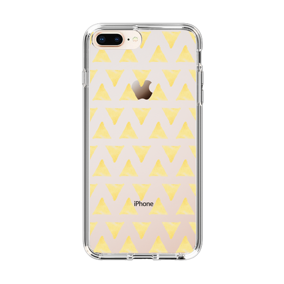 Slim Protection Case［ Original - Favorite Color Triangle - Yellow ］