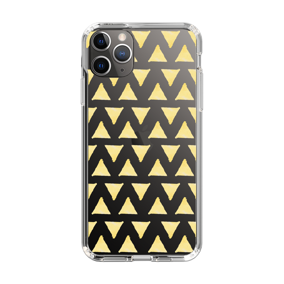 Slim Protection Case［ Original - Favorite Color Triangle - Yellow ］