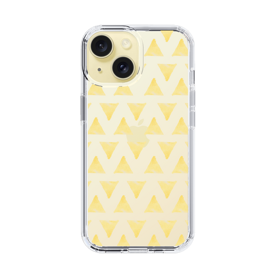 Slim Protection Case［ Original - Favorite Color Triangle - Yellow ］