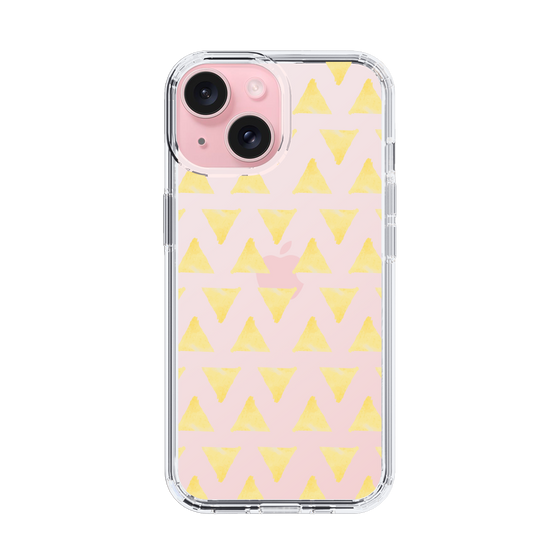 Slim Protection Case［ Original - Favorite Color Triangle - Yellow ］