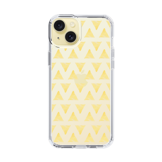 Slim Protection Case［ Original - Favorite Color Triangle - Yellow ］