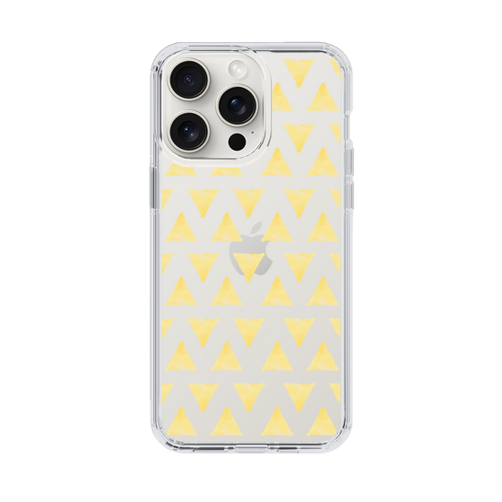 Slim Protection Case［ Original - Favorite Color Triangle - Yellow ］