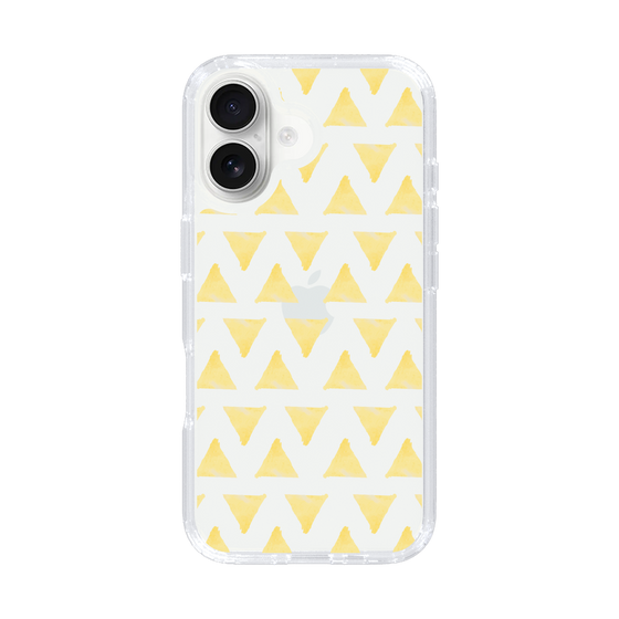 Slim Protection Case［ Original - Favorite Color Triangle - Yellow ］