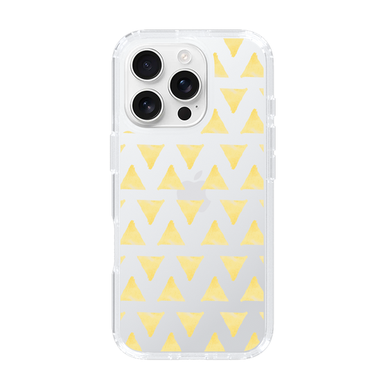 Slim Protection Case［ Original - Favorite Color Triangle - Yellow ］
