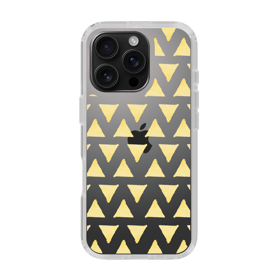 Slim Protection Case［ Original - Favorite Color Triangle - Yellow ］