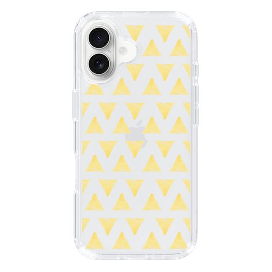Slim Protection Case［ Original - Favorite Color Triangle - Yellow ］