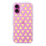 Slim Protection Case［ Original - Favorite Color Triangle - Yellow ］