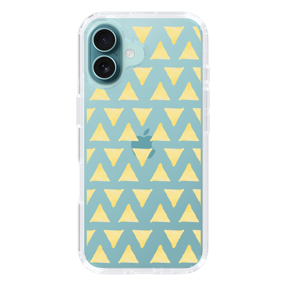 Slim Protection Case［ Original - Favorite Color Triangle - Yellow ］