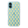 Slim Protection Case［ Original - Favorite Color Triangle - Yellow ］
