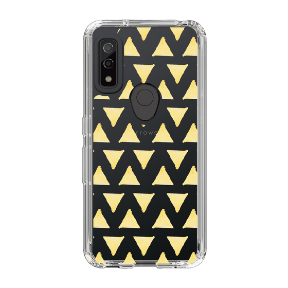 Slim Protection Case［ Original - Favorite Color Triangle - Yellow ］