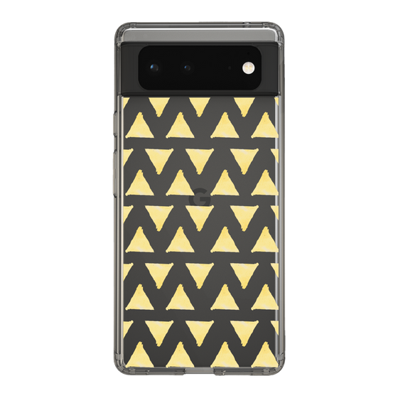 Slim Protection Case［ Original - Favorite Color Triangle - Yellow ］