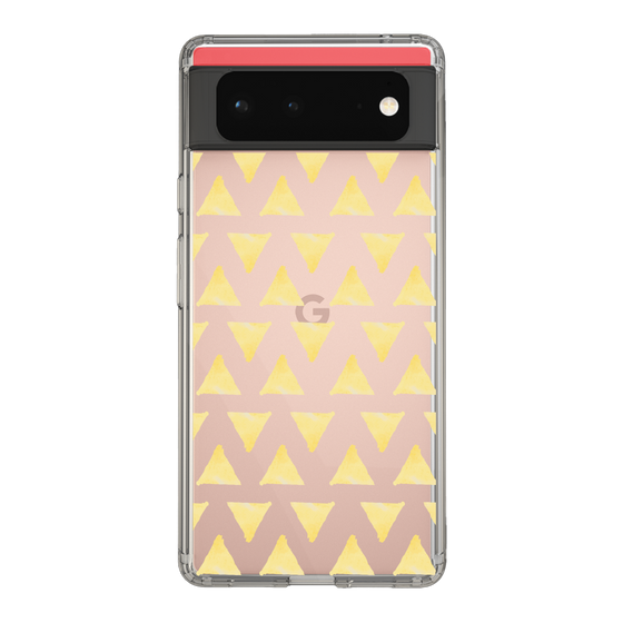 Slim Protection Case［ Original - Favorite Color Triangle - Yellow ］