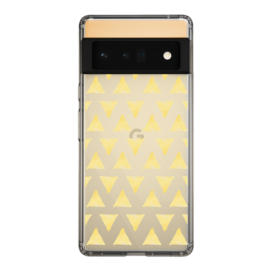 Slim Protection Case［ Original - Favorite Color Triangle - Yellow ］