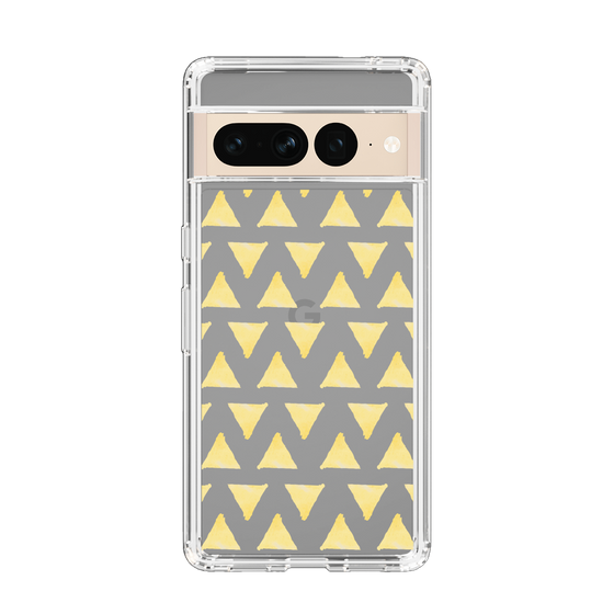 Slim Protection Case［ Original - Favorite Color Triangle - Yellow ］