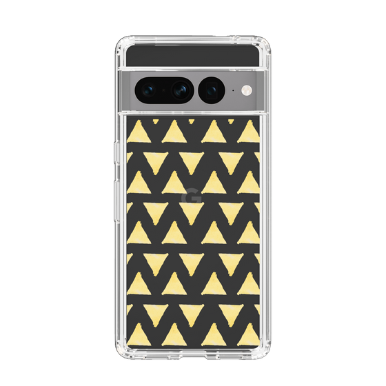 Slim Protection Case［ Original - Favorite Color Triangle - Yellow ］