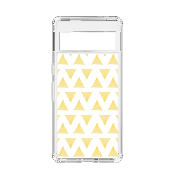 Slim Protection Case［ Original - Favorite Color Triangle - Yellow ］