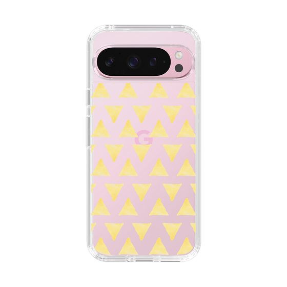 Slim Protection Case［ Original - Favorite Color Triangle - Yellow ］
