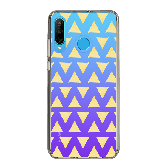 Slim Protection Case［ Original - Favorite Color Triangle - Yellow ］