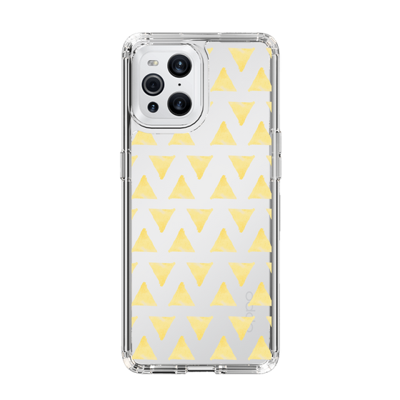 Slim Protection Case［ Original - Favorite Color Triangle - Yellow ］