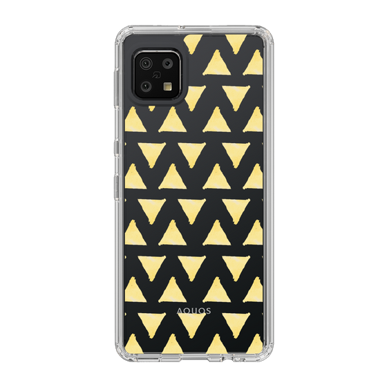 Slim Protection Case［ Original - Favorite Color Triangle - Yellow ］