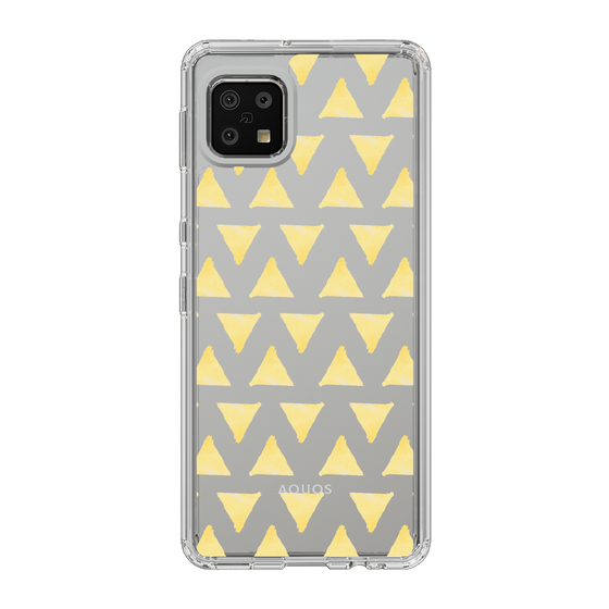 Slim Protection Case［ Original - Favorite Color Triangle - Yellow ］
