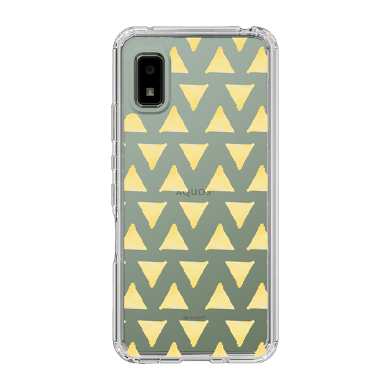 Slim Protection Case［ Original - Favorite Color Triangle - Yellow ］