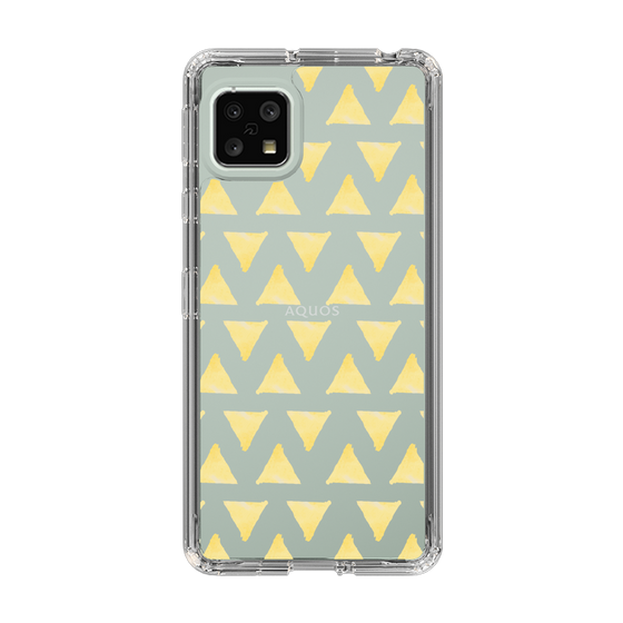 Slim Protection Case［ Original - Favorite Color Triangle - Yellow ］