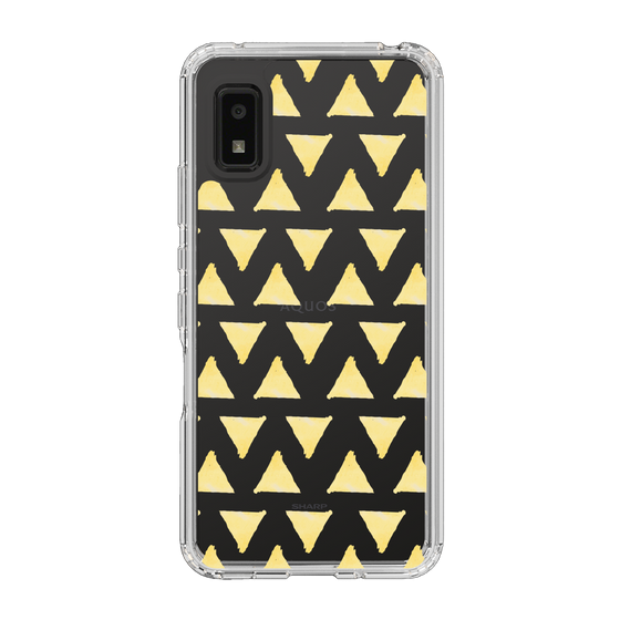 Slim Protection Case［ Original - Favorite Color Triangle - Yellow ］