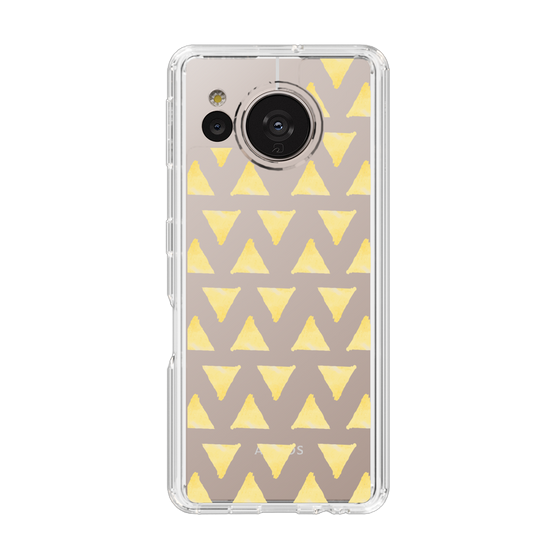 Slim Protection Case［ Original - Favorite Color Triangle - Yellow ］