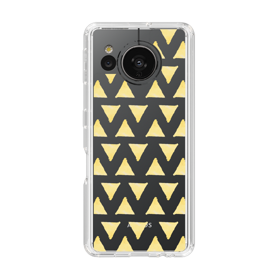 Slim Protection Case［ Original - Favorite Color Triangle - Yellow ］