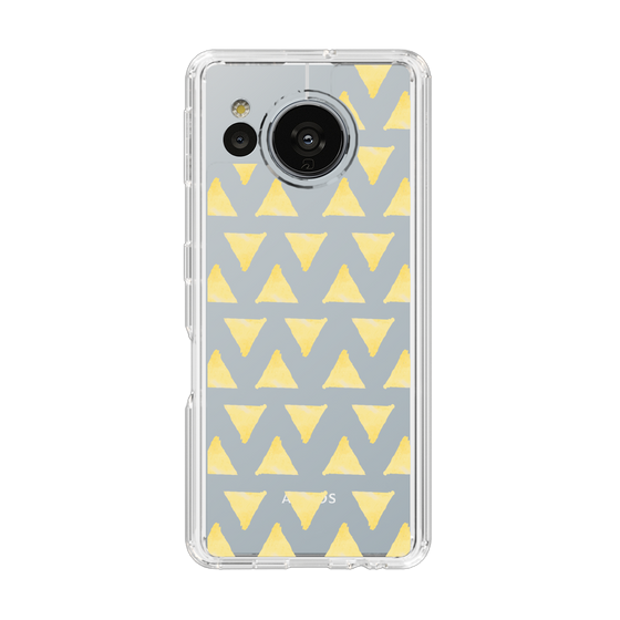 Slim Protection Case［ Original - Favorite Color Triangle - Yellow ］