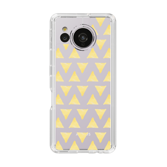 Slim Protection Case［ Original - Favorite Color Triangle - Yellow ］