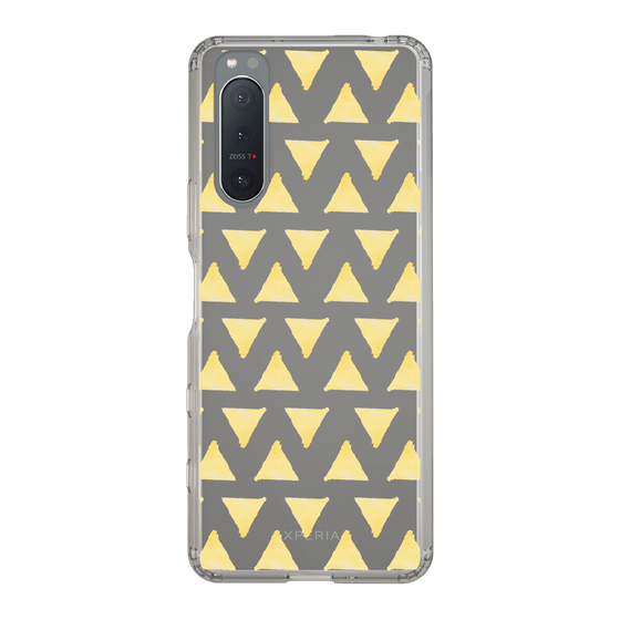 Slim Protection Case［ Original - Favorite Color Triangle - Yellow ］