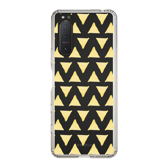 Slim Protection Case［ Original - Favorite Color Triangle - Yellow ］