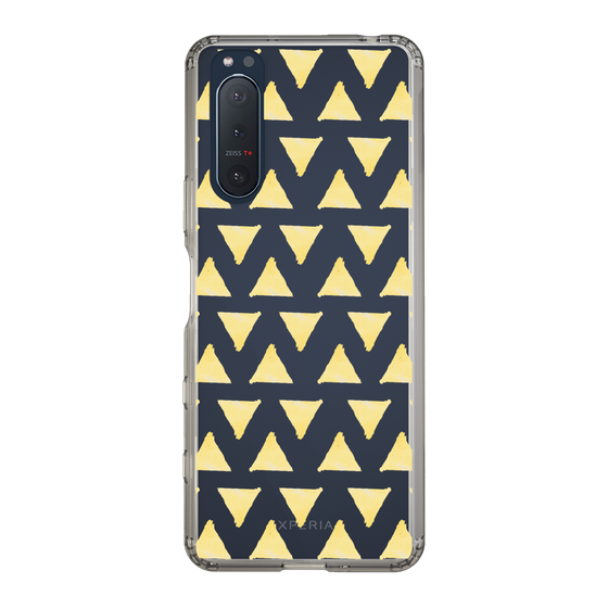 Slim Protection Case［ Original - Favorite Color Triangle - Yellow ］