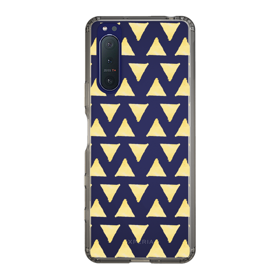 Slim Protection Case［ Original - Favorite Color Triangle - Yellow ］