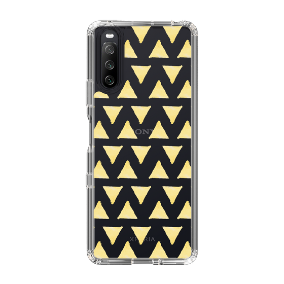 Slim Protection Case［ Original - Favorite Color Triangle - Yellow ］