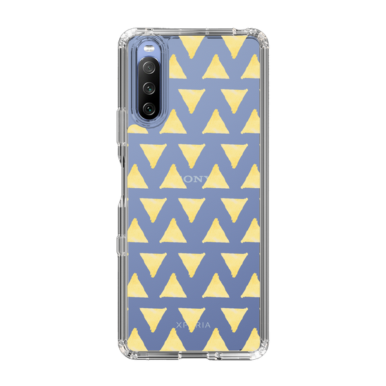Slim Protection Case［ Original - Favorite Color Triangle - Yellow ］