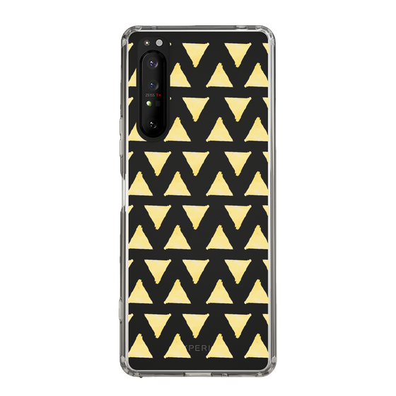 Slim Protection Case［ Original - Favorite Color Triangle - Yellow ］