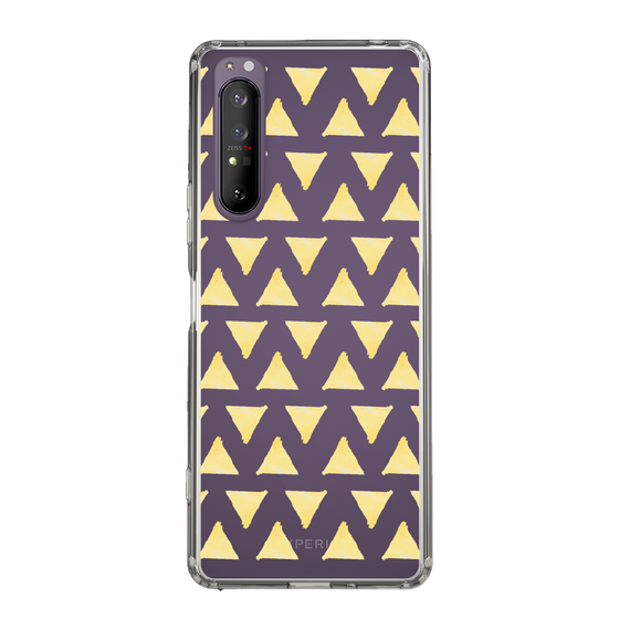 Slim Protection Case［ Original - Favorite Color Triangle - Yellow ］