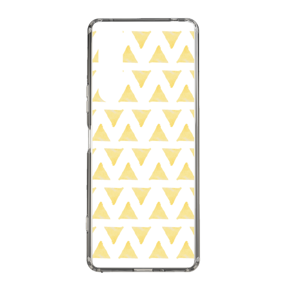 Slim Protection Case［ Original - Favorite Color Triangle - Yellow ］