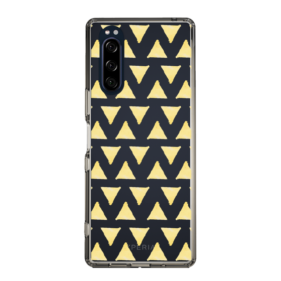 Slim Protection Case［ Original - Favorite Color Triangle - Yellow ］
